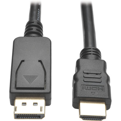 Tripp Lite 3ft DisplayPort to HDMI / DP to HDMI Adapter Active Converter DP 1.2 M/M