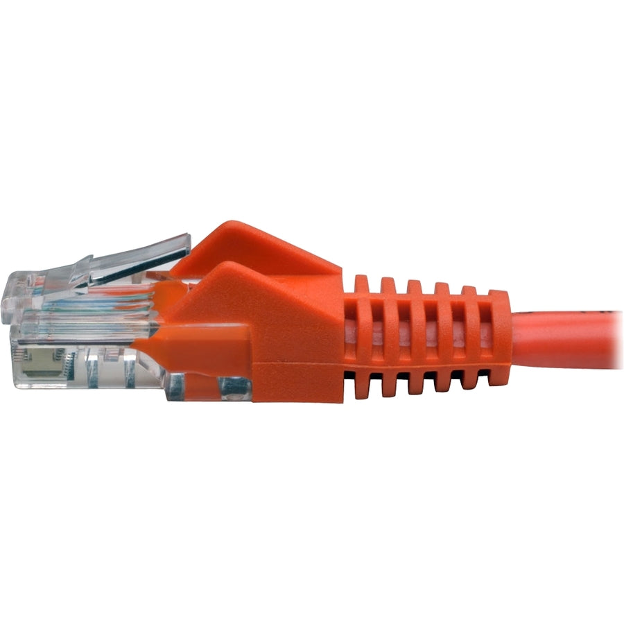 Tripp Lite 5ft Cat5 Cat5e Snagless Molded Patch Cable UTP Orange RJ45 M/M 5'