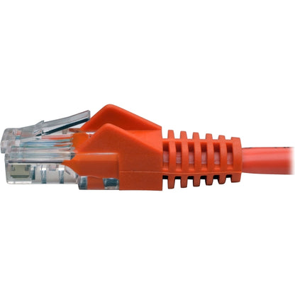 Tripp Lite 5ft Cat5 Cat5e Snagless Molded Patch Cable UTP Orange RJ45 M/M 5'