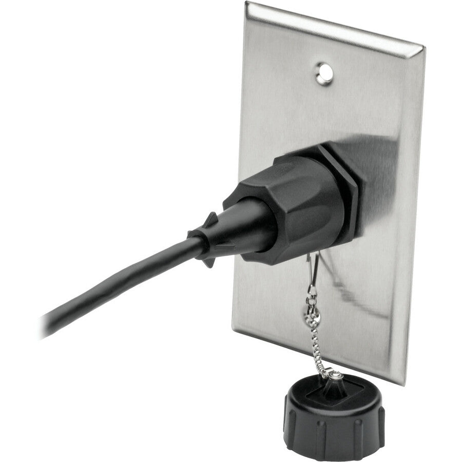 Tripp Lite Keystone Jack Cat6 Cat5e RJ45 110 Punch Down Shielded Industrial