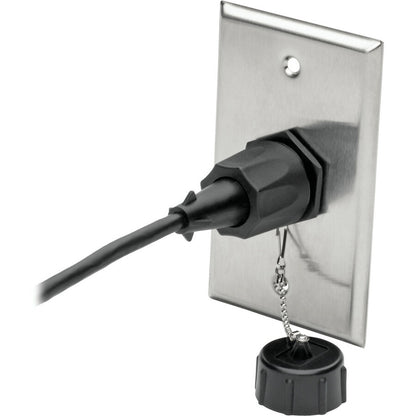 Tripp Lite Keystone Jack Cat6 Cat5e RJ45 110 Punch Down Shielded Industrial