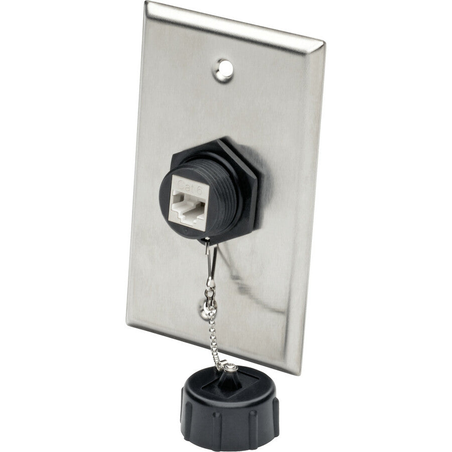 Tripp Lite Keystone Jack Cat6 Cat5e RJ45 110 Punch Down Shielded Industrial