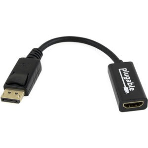 Plugable DisplayPort to HDMI Passive Adapter - Supports Windows and Linux