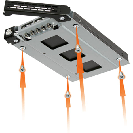 Icy Dock ToughArmor MB996SK-6SB Drive Enclosure for 5.25" - Serial ATA/600 Host Interface Internal - Black