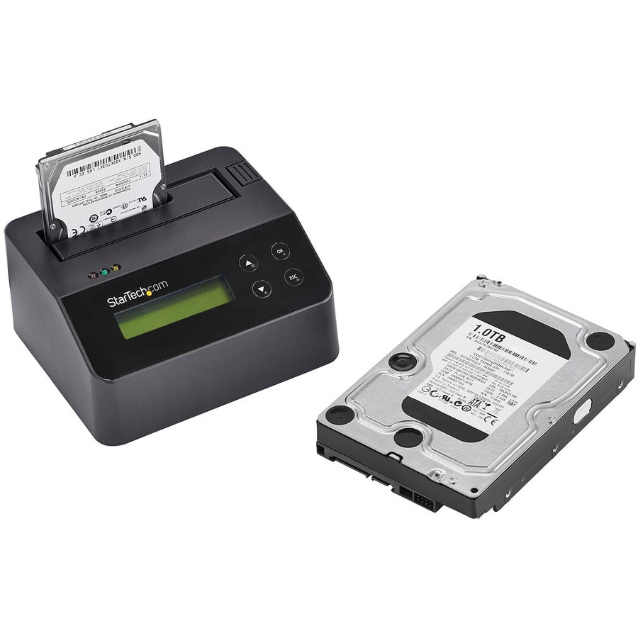 StarTech.com StarTech.com Hard Drive Eraser and Docking Station Standalone - 4Kn Support - TAA - 2.5 / 3.5 SATA SSD/HDD Dock & Wiper