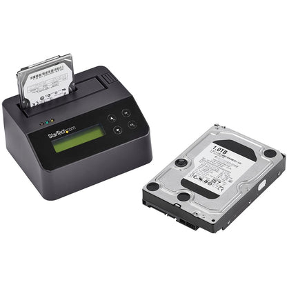 StarTech.com StarTech.com Hard Drive Eraser and Docking Station Standalone - 4Kn Support - TAA - 2.5 / 3.5 SATA SSD/HDD Dock & Wiper