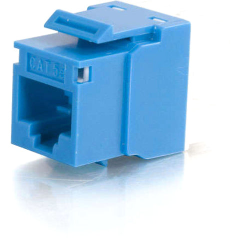 C2G Cat5E RJ45 UTP Keystone Jack - Blue