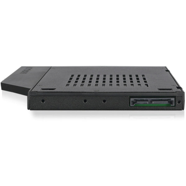 Icy Dock ToughArmor MB411SPO-1B Drive Bay Adapter for 5.25" - Serial ATA/600 Host Interface Internal - Black