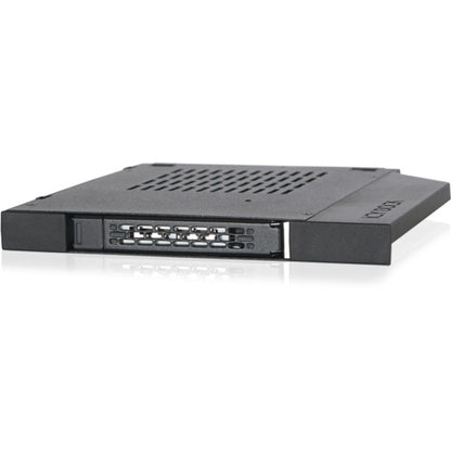 Icy Dock ToughArmor MB411SPO-1B Drive Bay Adapter for 5.25" - Serial ATA/600 Host Interface Internal - Black