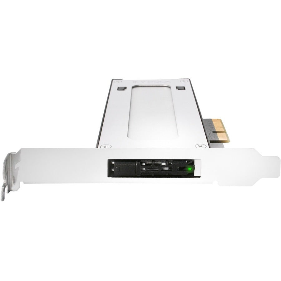 Icy Dock ToughArmor MB840M2P-B Drive Bay Adapter M.2, PCI Express NVMe - PCI Express 3.0 x4 Host Interface - Black, Silver