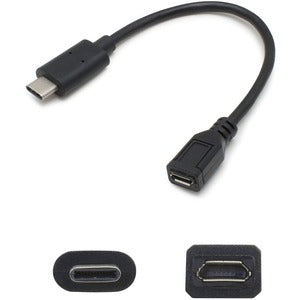 CABLING® Type C USB Adaptateur, USB Type C Mâle / Micro USB Femelle - USB-C  Adaptateur