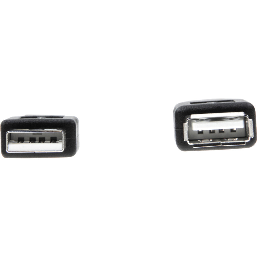Rocstor Premium 6 ft USB 2.0 Extension Cable A Male to A Female - M/F - USB - 6 ft - 1 Pack - 1 x Type A Male - 1 x Type A Female -Black - USB A MALE TO A FEMALE CABLE