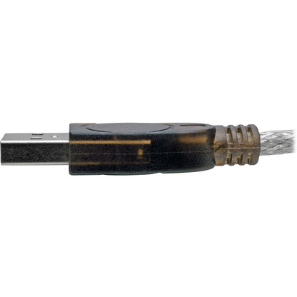 Tripp Lite 18in USB to Null Modem Serial Adapter FTDI w/ COM Retention M/F