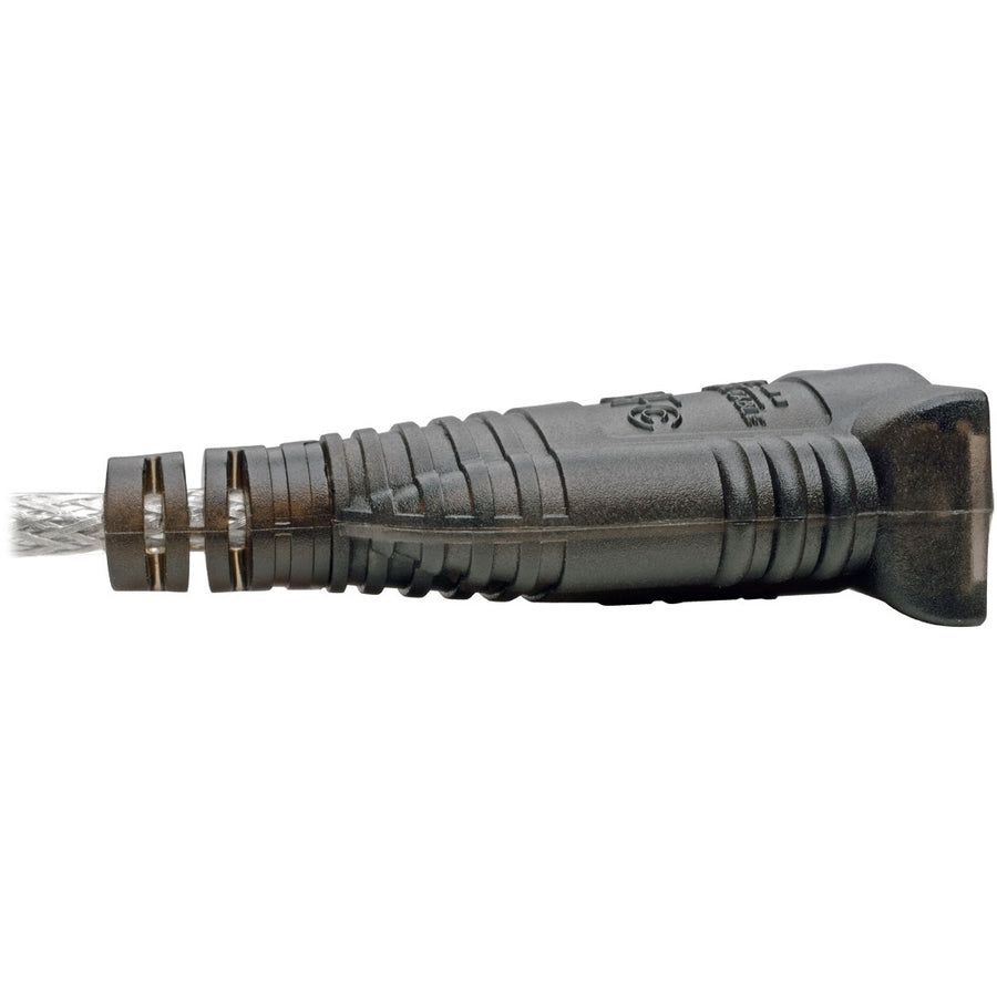 Tripp Lite 18in USB to Null Modem Serial Adapter FTDI w/ COM Retention M/F