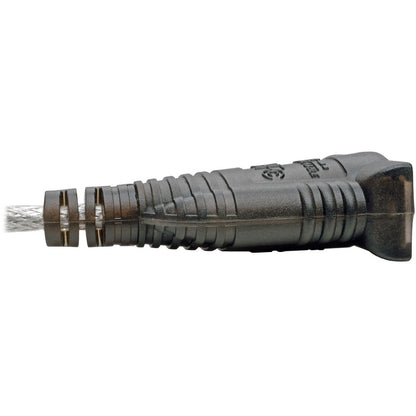 Tripp Lite 18in USB to Null Modem Serial Adapter FTDI w/ COM Retention M/F