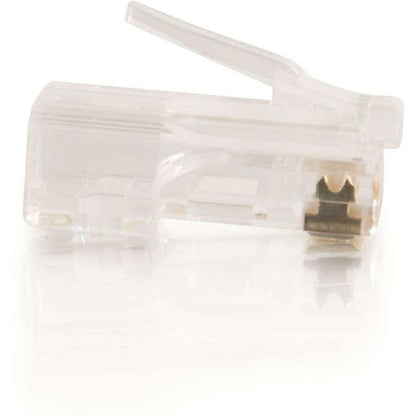 C2G RJ45 Cat5 8 x 8 Modular Plug for Round Stranded Cable - 100pk