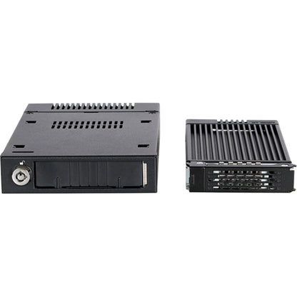 Icy Dock ToughArmor MB601M2K-1B Drive Bay Adapter for 3.5" M.2, SATA/600, PCI Express NVMe - U.2 (SFF-8639) Host Interface Internal - Black