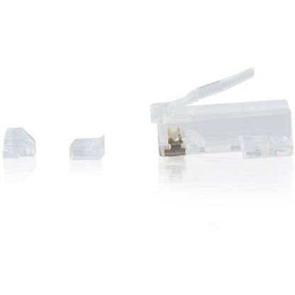 C2G RJ45 Cat6 Modular Plug for Round Solid/Stranded Cable - 50pk