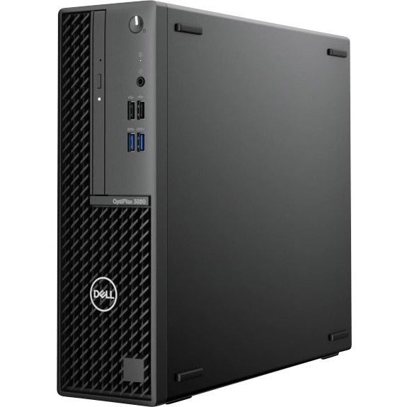 Dell OptiPlex 3000 3080 Desktop Computer - Intel Core i5 10th Gen i5-10505 Hexa-core (6 Core) 3.20 GHz - 16 GB RAM DDR4 SDRAM - 256 GB NVMe M.2 PCI Express M.2 SSD - Small Form Factor - Black