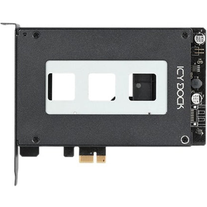 Icy Dock ToughArmor MB839SP-B Drive Slot Adapter - PCI Express 2.0 x1 Host Interface Internal - Black