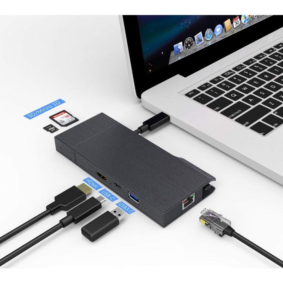 4XEM USB-C Mini Docking Station with Gigabit Ethernet Port