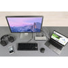 Plugable Thunderbolt 3 Dock, Enables Extra Displays, Wired Network, Audio, and More USB Ports