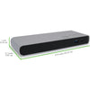 Plugable Thunderbolt 3 Dock, Enables Extra Displays, Wired Network, Audio, and More USB Ports