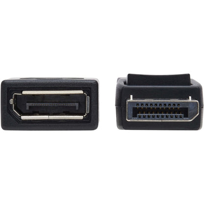 Tripp Lite DisplayPort Extension Cable 4K w/ Latches HDCP 2.2 M/F 10ft 10'