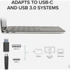 Plugable 4K DisplayPort and HDMI Dual Monitor Adapter with Ethernet for USB 3.0 and USB-C