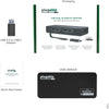 Plugable 4K DisplayPort and HDMI Dual Monitor Adapter with Ethernet for USB 3.0 and USB-C