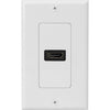 4XEM Single Outlet Female High Speed HDMI Wall Plate with 3D support