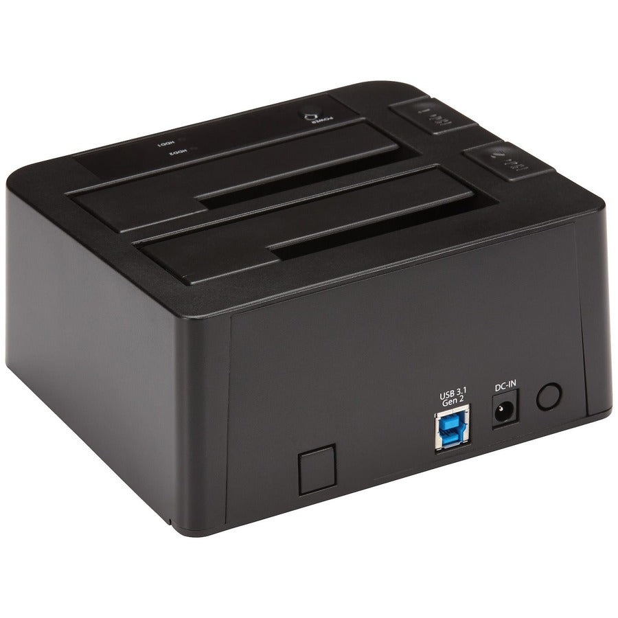 StarTech.com USB 3.1 (10Gbps) Dual-Bay Dock for 2.5"/3.5" SATA SSD/HDDs with UASP