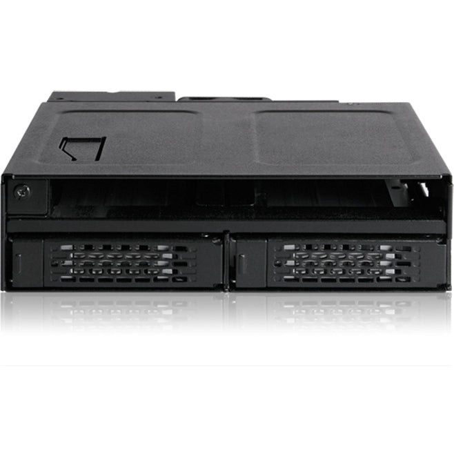 Icy Dock ToughArmor MB602SPO-B Drive Enclosure for 5.25" - Serial ATA/300 Host Interface Internal - Black