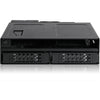 Icy Dock ToughArmor MB602SPO-B Drive Enclosure for 5.25" - Serial ATA/300 Host Interface Internal - Black