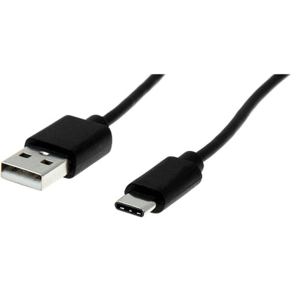 Rocstor Premium USB-C to USB-A Cable (3ft) - M/M - USB 2.0 - USB Type-C to USB Type-A Cable - USB for Laptop, Desktop, Tablet, Cellular Phone, Chromebook - 3 ft- 1 Pack - 1 x Type A Male USB 2.0 - 1 x Type C Male USB - Shielding - Black