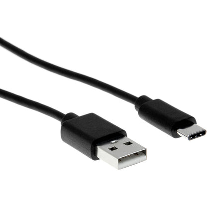 Rocstor Premium USB-C to USB-A Cable (3ft) - M/M - USB 2.0 - USB Type-C to USB Type-A Cable - USB for Laptop, Desktop, Tablet, Cellular Phone, Chromebook - 3 ft- 1 Pack - 1 x Type A Male USB 2.0 - 1 x Type C Male USB - Shielding - Black