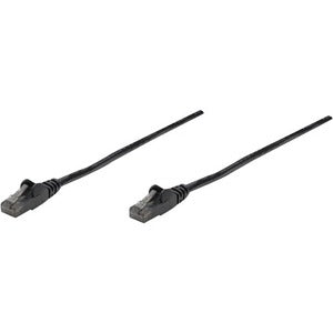 Intellinet Network Solutions Cat6 UTP Network Patch Cable, 0.5 ft (0.15 m), Black