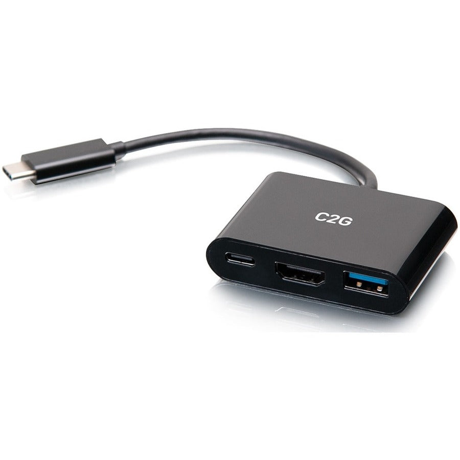 C2G USB C Mini Docking Station Kit for Chromebook - 6ft HDMI Cable Included