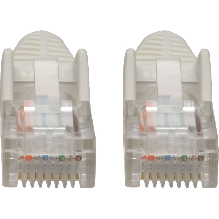Tripp Lite 5ft Cat5 Cat5e Snagless Molded Patch Cable UTP White RJ45 M/M 5'