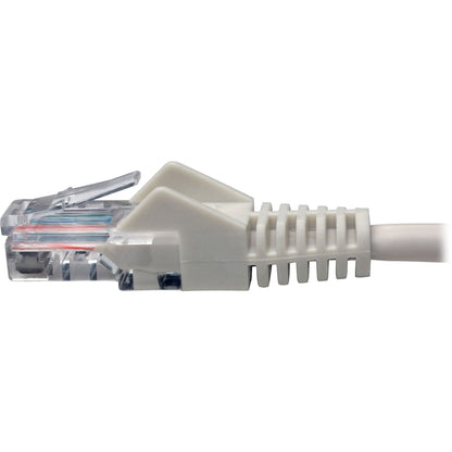 Tripp Lite 5ft Cat5 Cat5e Snagless Molded Patch Cable UTP White RJ45 M/M 5'