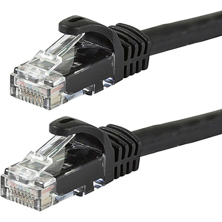 Monoprice FLEXboot Series Cat6 24AWG UTP Ethernet Network Patch Cable, 50ft Black