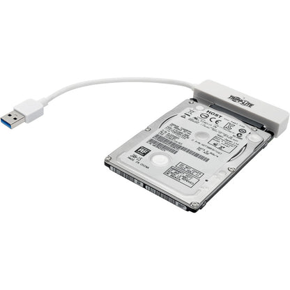 Tripp Lite 6in USB 3.0 SuperSpeed to SATA III Adapter w/ UASP / 2.5" Hard Drives White