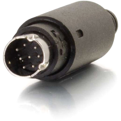 C2G 8-pin Mini Din Male Connector - Black