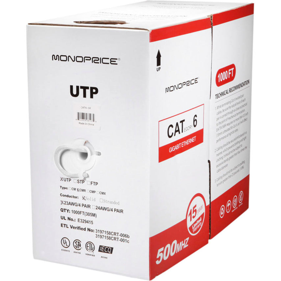 Monoprice Cat.6 UTP Network Cable