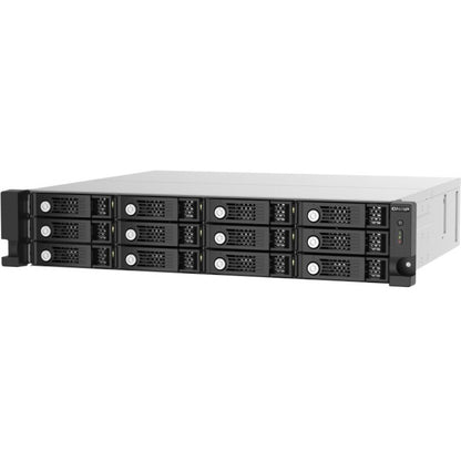 QNAP TL-R1220SEP-RP Drive Enclosure SATA/600 - Mini-SAS HD Host Interface - 2U Rack-mountable