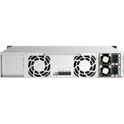 QNAP TL-R1220SEP-RP Drive Enclosure SATA/600 - Mini-SAS HD Host Interface - 2U Rack-mountable