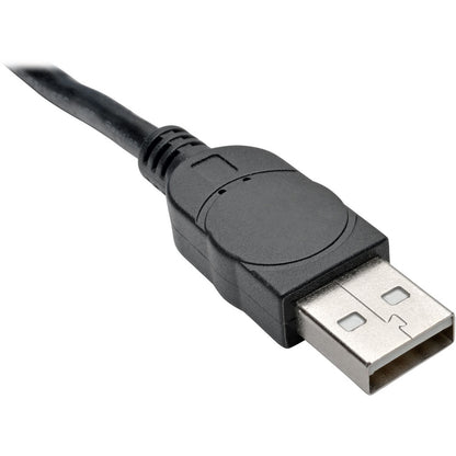 Tripp Lite 2-Port USB to DB9 Serial FTDI Adapter Cable with COM Retention (M/M), 6 ft