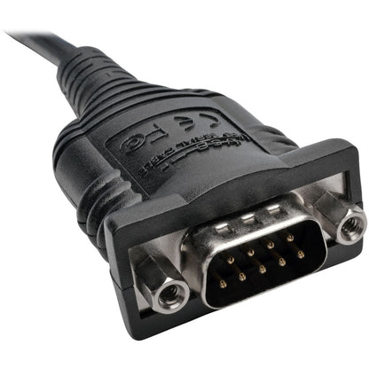 Tripp Lite 2-Port USB to DB9 Serial FTDI Adapter Cable with COM Retention (M/M), 6 ft