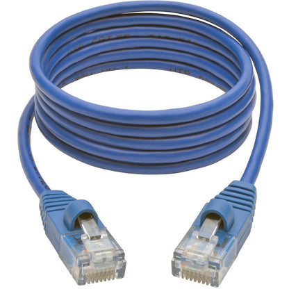 Tripp Lite 4ft Cat5e Cat5 Snagless Molded Slim UTP Patch Cable RJ45 M/M Blue 4'