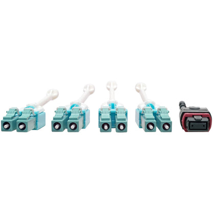 Tripp Lite 1M MTP MPO 8xLC 50/125 OM4 Fanout Patch Cable 12 Fiber 40GB CMP